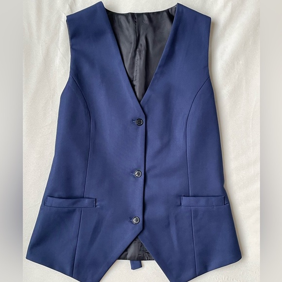 3 piece Suit: blazer jacket, vest, trouser slacks - Picture 2 of 16